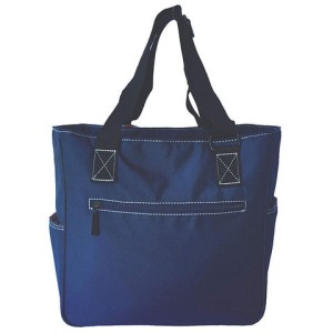 Fashion Wholesale custom Travel Tennis Tote bag Weekend Handbag Pure Polyester multi-function pockets recyclable shopping bag