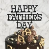 Father&#x27;s Day I Love Dad  Acrylic Cake Topper