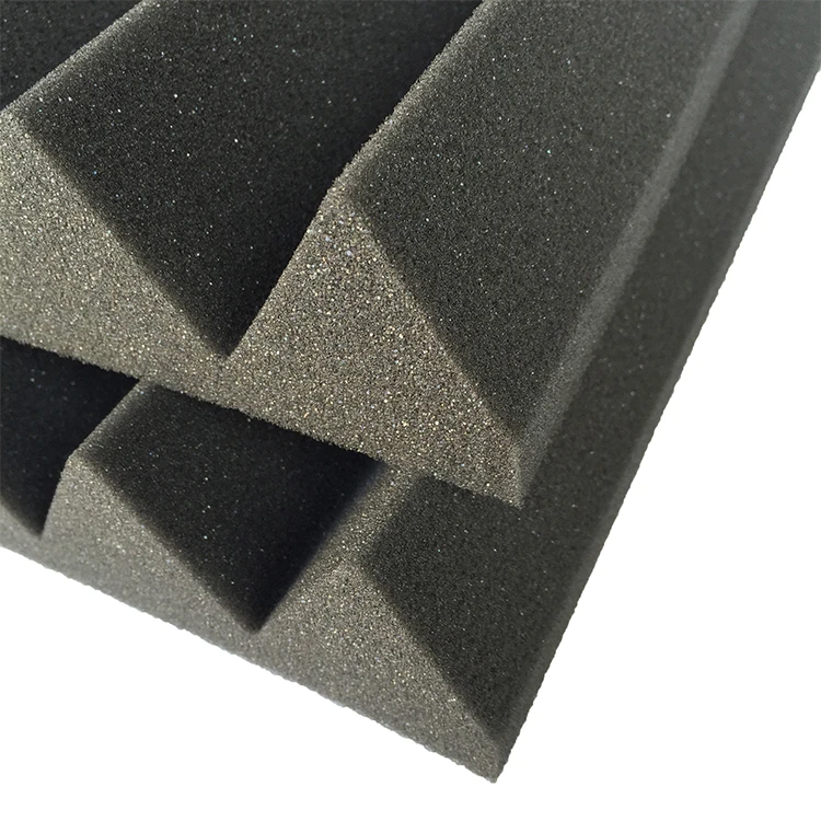 Fire retardant sound absorbing soundproof material studio pyramid egg crate tudio sponge acoustic foam panel