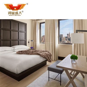 Five Star Customized Guangzhou Luxury Hotel Executive Vip Suite Wooden Hotel Modern Room Bedroom Set Furniture for Sale