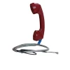 Fixed dialing wall mounting handfree SOS telephone handset headset