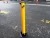 Import Folding down steel anti terrorist collapsible bollard driveway roadway safety for car park from China