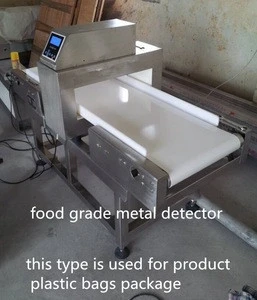 food grade belt conveyor metal detector for food industry