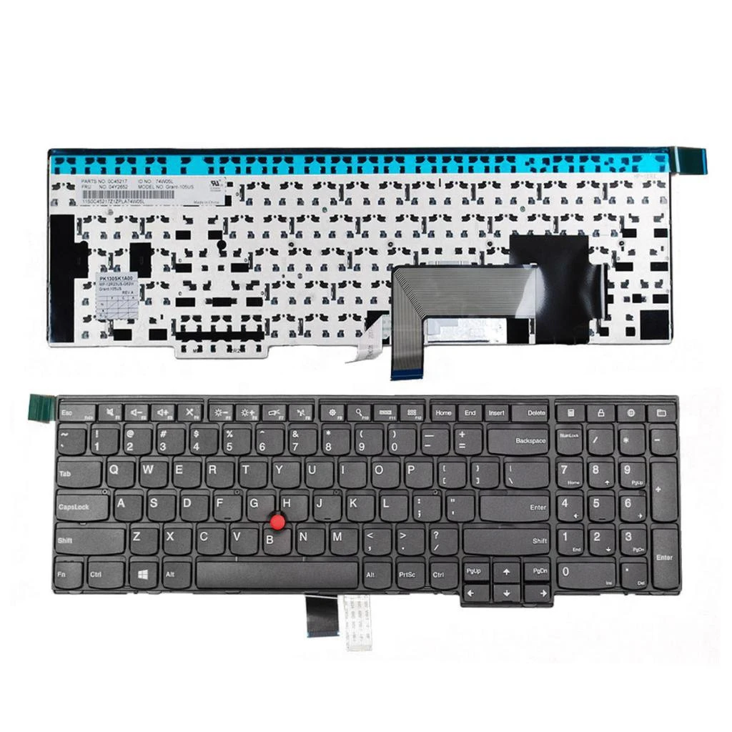 For Lenovo ThinkPad E531 E540 W540 T540P Laptop Keyboard US Black