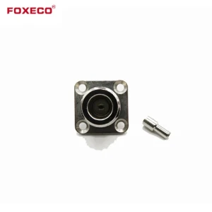 FOXECO BNC Connector 50 Ohm BNC Male Connector RG58 BNC for WiFi/4G/5G/LTE/ADS-B/Ham/GPS/Radio Antennas Connector