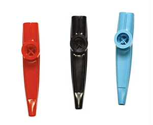 Free sample multi-colors PS plastic kazoo instrument music Party Supplies Plastic Kazoo Bulk Pack Party Whistles