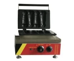 Free shipping Electric 110v or 220v Top Quality 4 pcs/plate Man penis shaped waffle maker Big cock waffle machine Hotdog sticks
