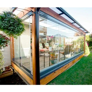 Free Standing Outdoor Glass Aluminium Winter Garden Sunroom