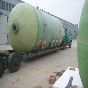 FRP Chemical Storage Vessel GRP water storage tank Fiberglass Industrial Storage Tank
