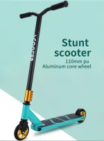 Full aluminum alloy extreme stunt car free style extreme adult stunt scooter professional