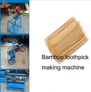 Full automatic bamboo toothpick make processing line /making machine bamboo toothpick
