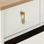 Import Furniture Accessories Kitchen Door Cabinet brass Pendant drop pull drawer Satin Brass handles from China