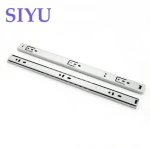 Furniture Hardware  27mm Ball Bearing Drawer Slides 27mm drawer channel