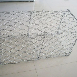 Galvanized Hexagonal Woven Wire Mesh Gabion Galvanized Gabion Basket