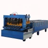 Galvanized Steel Channel Roof Tile Making Machine Line Wall Panel Cladding Cold Forming Machine