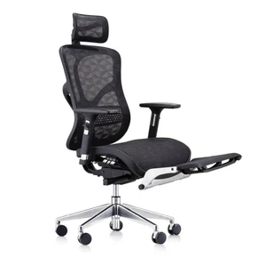 Gaming chair ergonomic design multi-function office chair with footrest