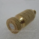 Garden Sprinkler Micro Mist nozzle, Ruby Core fog misting nozzle with Tee connector from China Manufacturer