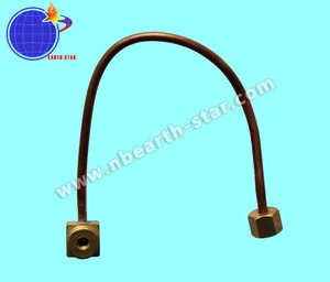 Gas Flexible 1/4 copper pipe with female thread