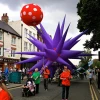 giant inflatable star,inflatable sea urchin ball