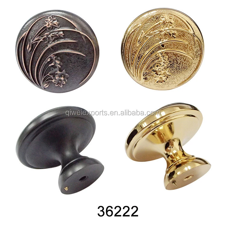Gold Luxury Furniture Hardware Brass Cabinet Knob and Handle 36222