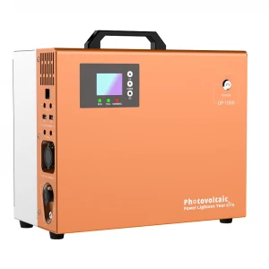 Good Design And Portable solar lithium power solar inverter system GP-1000