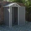 Good Quality 4.4x3.4 FT Waterproof Garden Tool Storage Plastic Shed for Storage