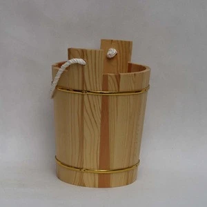 Good quality hot sales customized kinds of wooden wine bucket