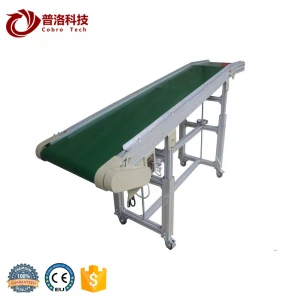 Grain Belt Conveyor For Loading And Unloading Container