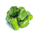 Green, nutritious bell peppers