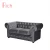 Import Grey Fabric Velvet Chesterfield Sofa Furniture with SGS 3 seat Living Room Furniture Sofa Sets from China