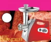 Guangdong factory home appliance red color plating meat grinder