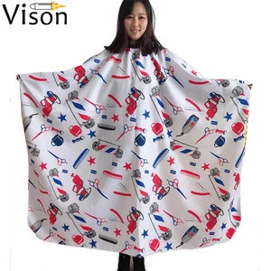 hairdressing gown hair cutting pattern  coloring apron hairdresser