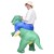 Import Halloween Adult Children Dinosaur Unicorn Funny Inflatable Costume Performance Costume Creative Party Costume from China