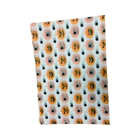 Halloween custom logo tissue wrapping paper sheets gift wrapping paper