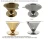 Import Hand Brewed Coffee Filter Set Coffee Hand Brewing Pots Pour Over Coffee Kettle Pot Dripper Stand Cup 304 with V60 from China