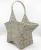 Import Hand woven natural plant straw rop silver star-shape wall hanging kitchen storage baskets from China