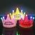 Import Happy Birthday LED Happy Birthday  crown dress up the hat party decoration from China
