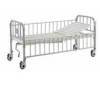 HB-35 Hospital Meidcal Home  High quality Mobile Stainless steel child bed with child bed rails,Cheaper hospital bed