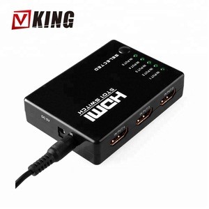 HDMI Switch 5x1 HDMI Switch 5 in 1 Out HDMI 2K 4K Home Use 5 input 1 output Switch