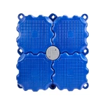 HDPE Drop Stitch Material Boat Modular Plastic Floating Dock Cubes Pontoon Bridge Platform Floating Jet Ski Dock