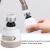 Import Head Water Saving Nozzle Sprayer Anti Splash Water-saving Filter Nozzle 360 Degree Rotating Faucet Movable Kitchen Shower Tap from China