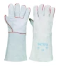 Heat Resistant Cow Split Leather / Grey Welding hand-gloves/ Hand Protection Safety-Gloves