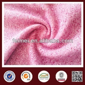hemp/organic 95 viscose 5 spandex fabric Feimei cotton fleece fabric