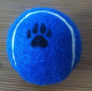High bounce dog tennis ball with squeaker