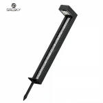 high brightness IP65 LED solar garden lights outdoor LED garden lighting solar powered fence light warm white