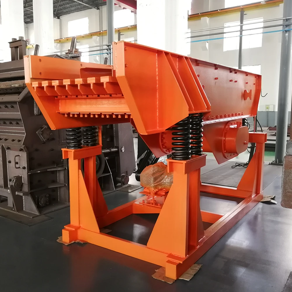 High efficiency Vibrating feeder for stone crusher with large capacity
