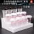 Import High-end fruit shop fruit box ice drink bracket display basket commercial shelf display props acrylic transparent customization from China