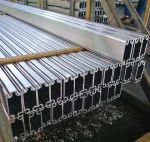 High grade 100x48mm clear anodized tent aluminium profile