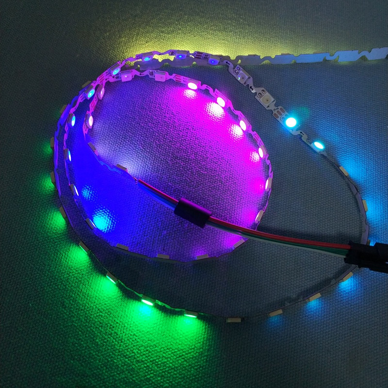 Buy High Lumen 60 Lights S Shape Pixel Led Strip Type Light from ...