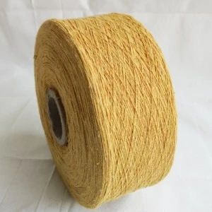high or short cylinder Open end blended cotton poly towel Recycled yarn for weaving